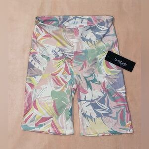 🌸🌴Bebe Sport Tropical Biker Shorts🌴🌸